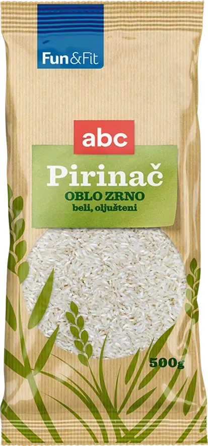 ABC <br>Round-grain rice 500g