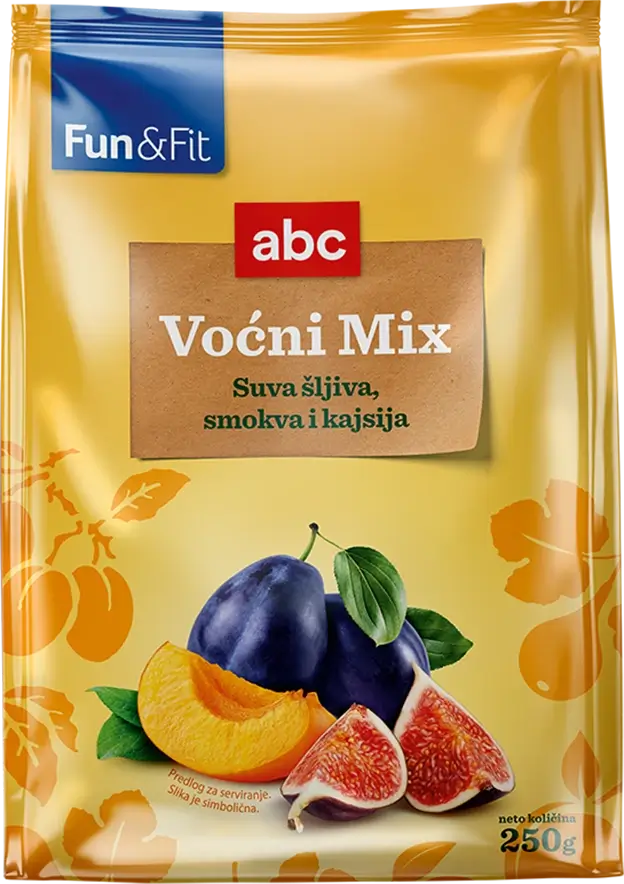 ABC <br>Fruit mix 250g