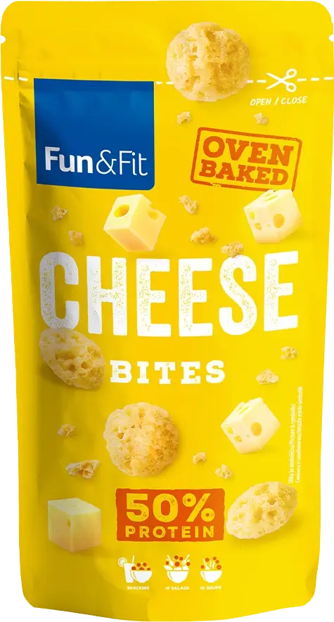 Fun&Fit <br>Cheese bites 20g