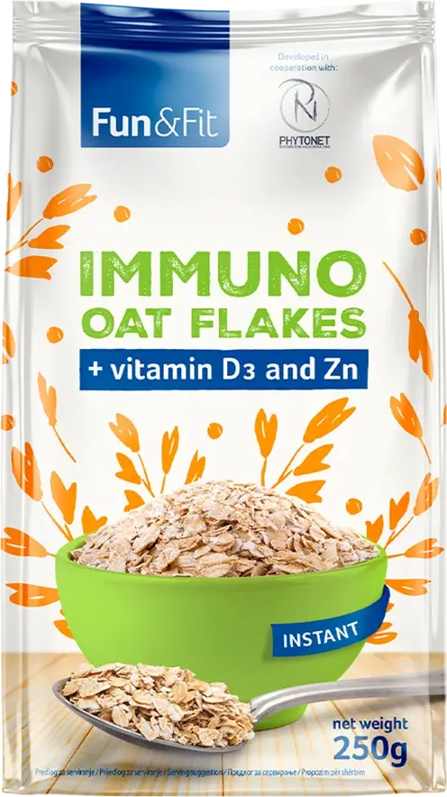 Fun&Fit <br>Imuno oat flakes 250g