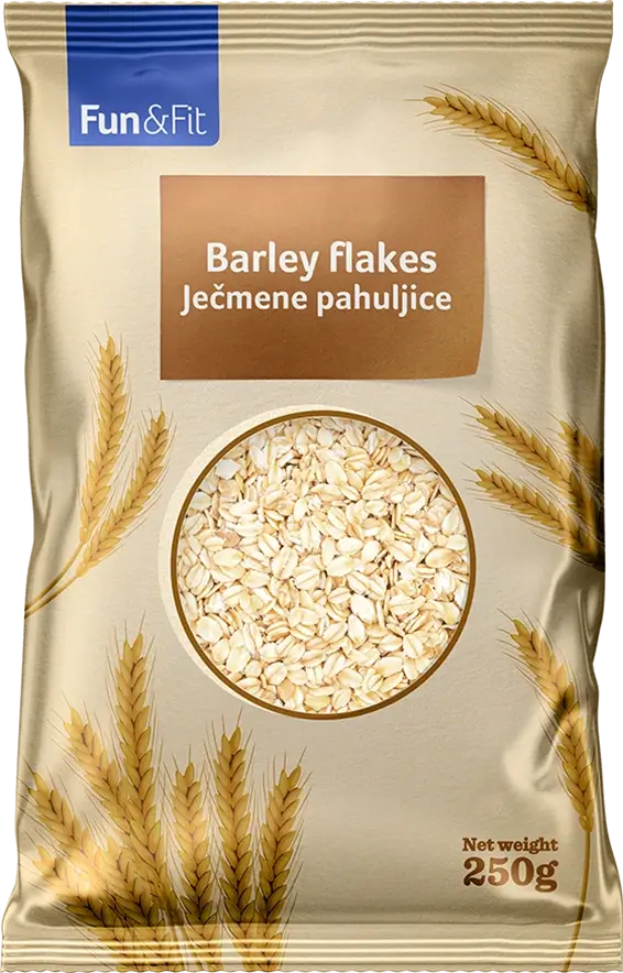 Fun&Fit <br>Barley flakes 250g