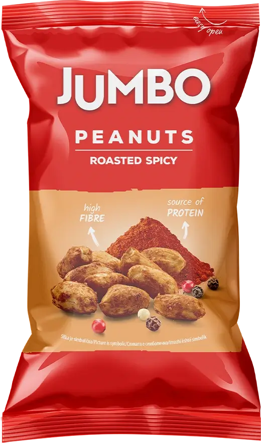 JUMBO <br>Spicy roasted peanuts 75g