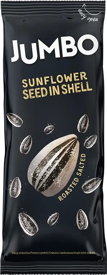 JUMBO <br>Sunflower seeds baked in shell 50g