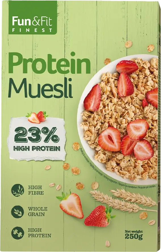 Fun&Fit <br>Muesli protein 250g