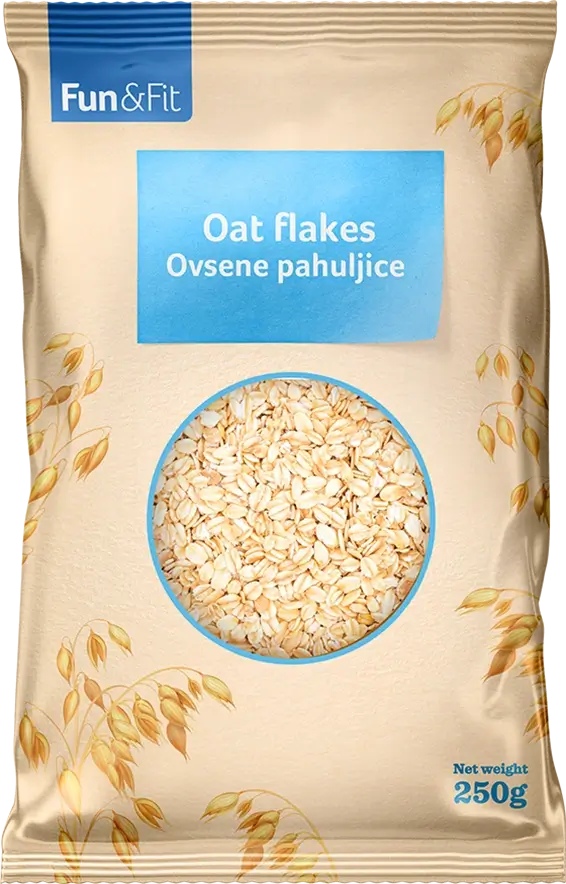Fun&Fit <br>Oat flakes 250g