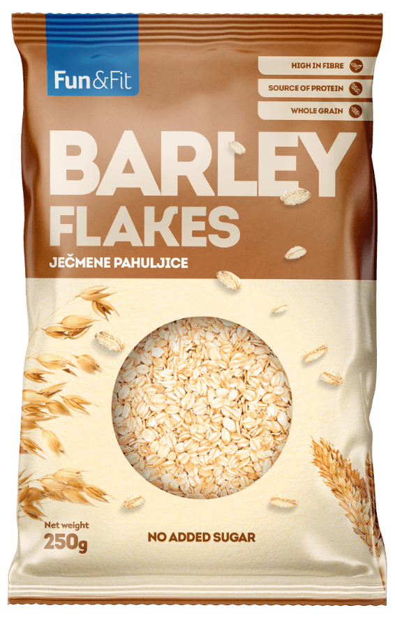 Fun&Fit <br>Barley flakes 250g